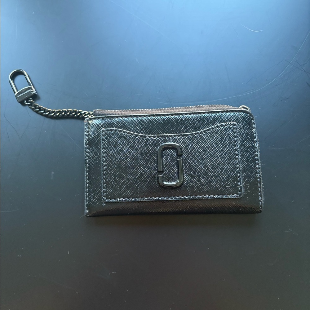 Marc Jacobs Card Case Wallet With Key Leash
